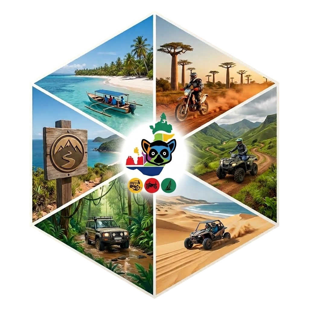 Hexagone des activités Kam Excursions