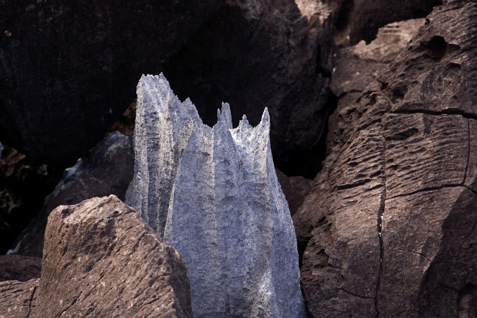 Détail rochers Tsingy