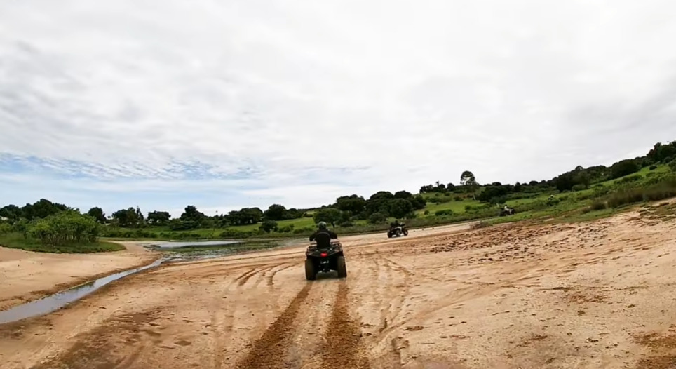 Piste de sable